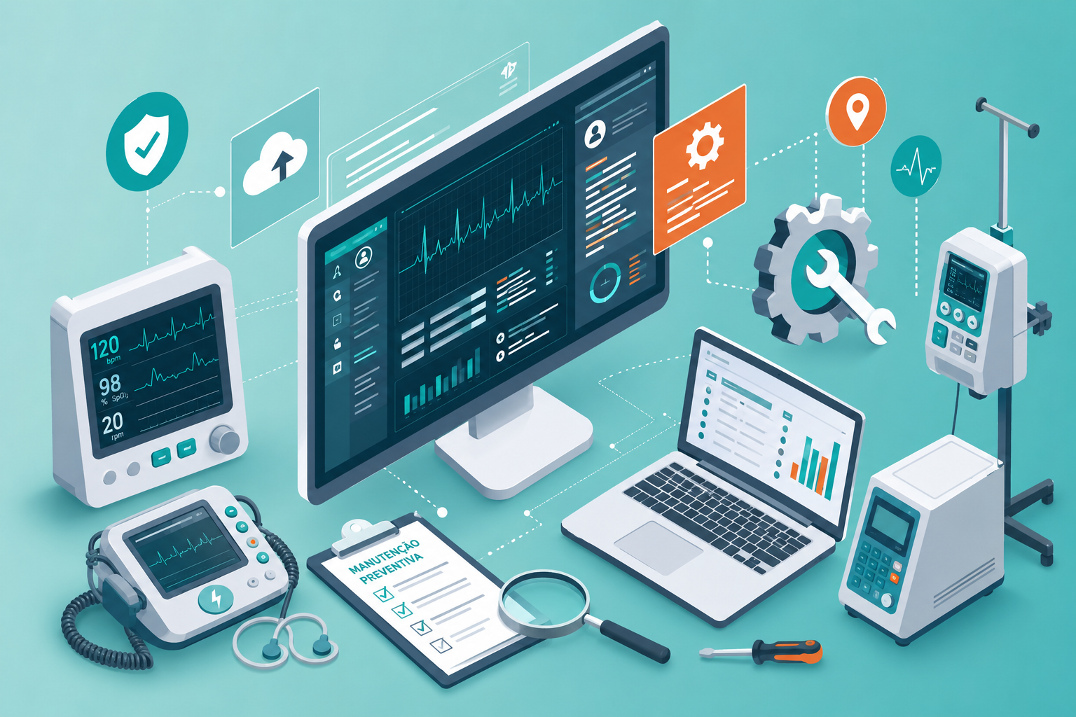 Engenharia clínica e IoT em ambiente hospitalar